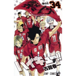 HAIKYUU!! vol. 34 - Edição Japonesa